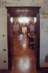 I saloni di Palazzo Muzzarelli Crema, sede della Fondazione della Cassa di Risparmio di Ferrara.
