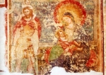 Pittore emiliano(?),S. Cristoforo e Madonna dell'Umiltà, Santa Maria di Savonuzzo.
