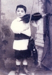 Una fotografia d'epoca dall'album di famiglia di Aldo Ferraresi.