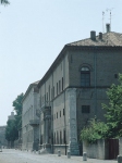Palazzo Prosperi Sacrati: uno scorcio del palazzo.