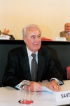 Il presidente della Cassa di Risparmio di Ferrara Spa, dott. Alfredo Santini