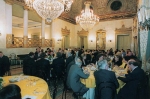 Al termine delle prove generali del ''Simon Boccanegra'' diretto da Claudio Abbado, lo scorso 23 maggio, gli ospiti si sono salutati con una cena di gala al Ridotto del Teatro Comunale.