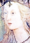 Pinturicchio, Lucrezia Borgia, nell'appartamento Borgia in Vaticano
