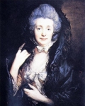 Thomas Gainsborough, Ritratto di Mrs. Gainsborough, nata Margaret Burr.
