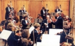 Carlo Maria Giulini dirige la Mahler Chamber Orchestra (Ferrara, 23 ottobre 1997).