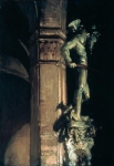 John Singer Sargent, Statua di Perseo di notte, Santa Barbara (Ca), Santa Barbara Museum of Art, dono di Mrs. Sterling Morton per la Preston Morton Collection