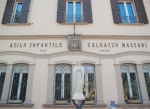 Un'immagine della scuola materna ''Galeazzo Massari''.