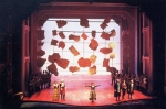 Una scena della recente rappresentazione del Barbiere di Siviglia di Gioacchino Rossini 