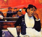 Paul Gauguin, Caffè ad Aries, olio su tela, 1888, Mosca, Museo Pushkin di Belle Arti.