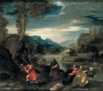 Scarsellino, La conversione, Collezione della Fondazione Cassa di Risparmio di Ferrara (in deposito presso la Pinacoteca Nazionale di Ferrara).
