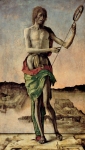 Ercole de'Roberti, S. Giovanni Battista, Berlino, Neue Gemäldegalerie.