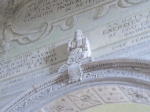 San Cristoforo alla Certosa, interno, particolare dell'arco prospiciente all'abside.