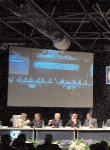 L'Assemblea dei Soci della Cassa di Risparmio di Ferrara, il 27 aprile scorso.