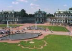 Il cortile dello Zwinger, a Dresda, dove è conservata oggi la collezione dei duchi d’Este.