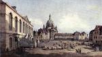 Bernaldo Bellotto , The new market in Dresden, Dresden, Gemäldegalerie.