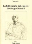 "La bibliografia delle opere di Giorgio Bassani", copertina.