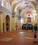 Pescara di Ferrara, interno della chiesa di San Michele arcangelo.