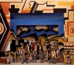 Fernand Léger, sketch for ‘La Creation du monde’, 1923, wood, paint, paper and cardboard, 46 x 61 cm x 45 Stockholm, Dansmuseet, Musee Rolf de Maré - © 2011 by siae