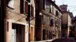 A narrow street in the medieval city: Vicolo Mozzo Torcicoda
