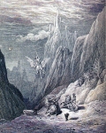 L'immaginario poetico dell'Ariosto interpretato da Gustave Doré.