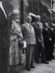Vittorio Cini con il Presidente della Repubblica, Luigi Einaudi.