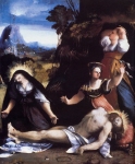 Dosso Dossi, Lamentazione, circa 1517, Londra, National Gallery.